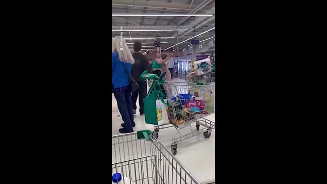 A wild brawl has broken out at a Woolies in Tamworth. | The Australian