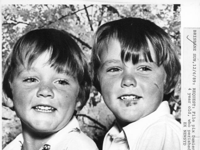 Damian and Craig Godson died in the Luna Park blaze.