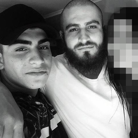 Al Hamza once had a strong relationship with Jesse Marrogi (left), the younger brother of George Marrogi (right).