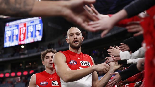 Sam Reid is enjoying his football as much as ever. Picture: Getty Images