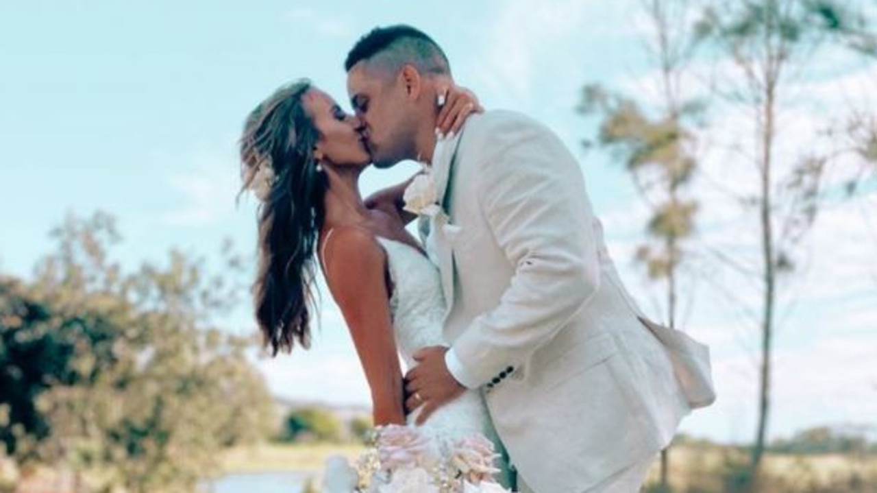 They got married on January 26, 2021. Picture: Instagram/@jarrydhayne38