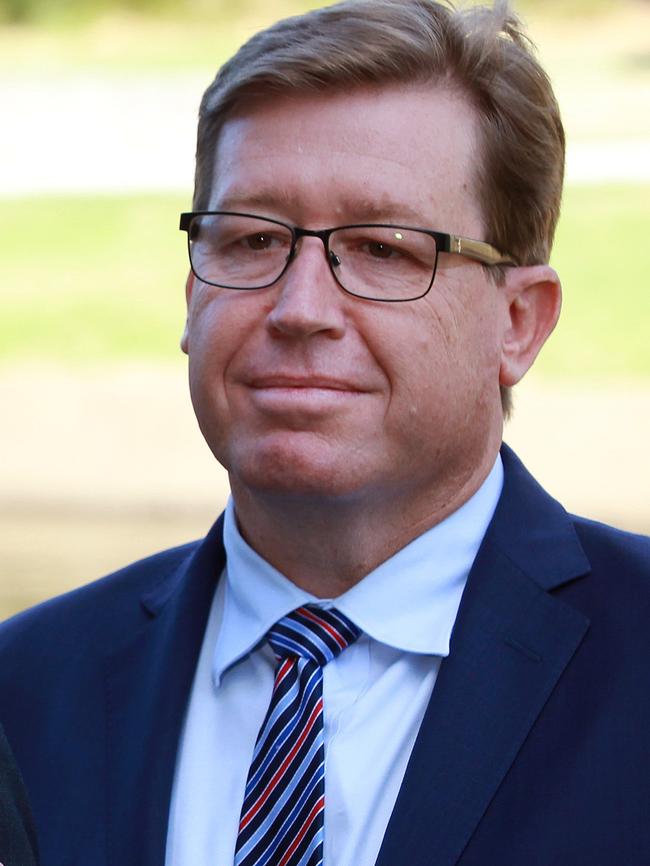 Troy Grant’t political days look numbered. Picture: Jonathan Ng