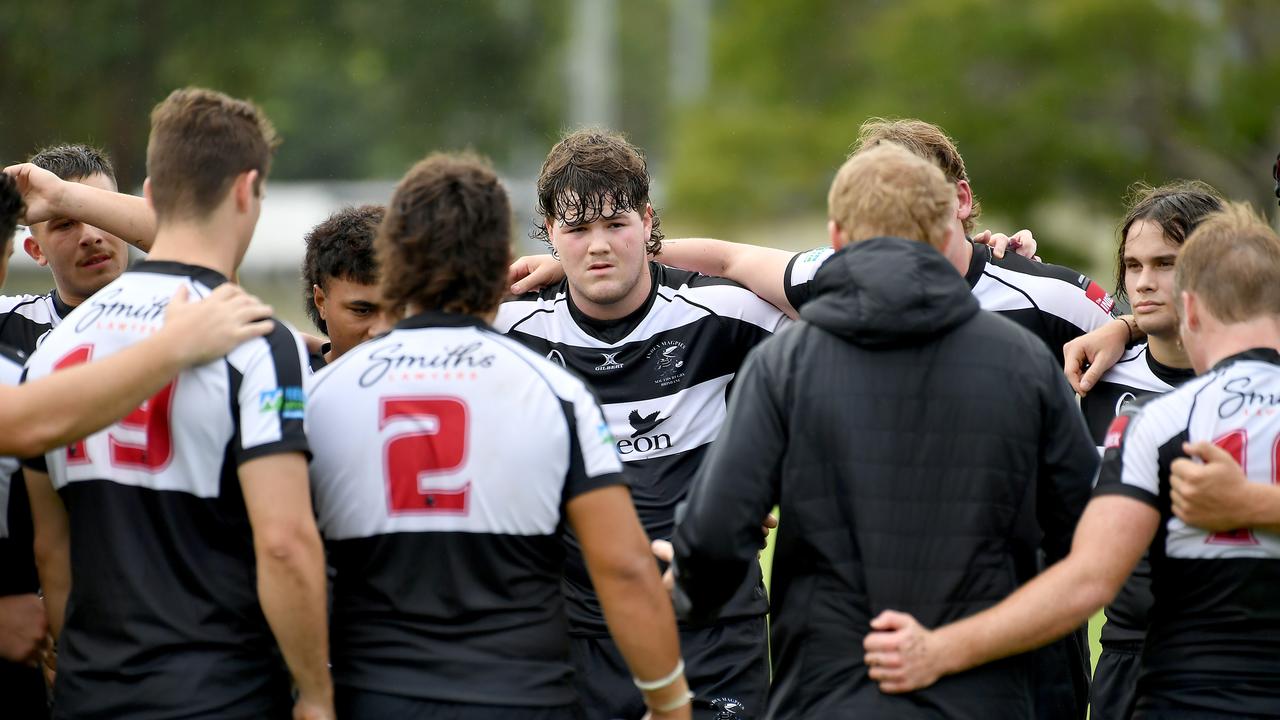 Souths players Norths Vs Souths Colt 1 Saturday April 23, 2022. Picture, John Gass