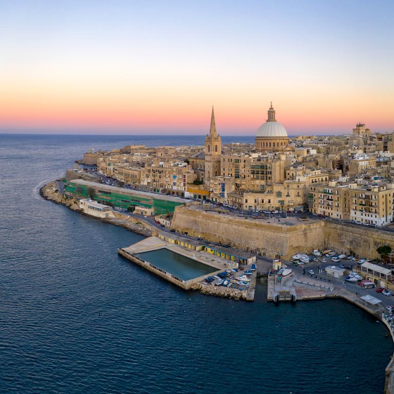 Valletta (pictured) is the capital of Malta. Picture: Supplied