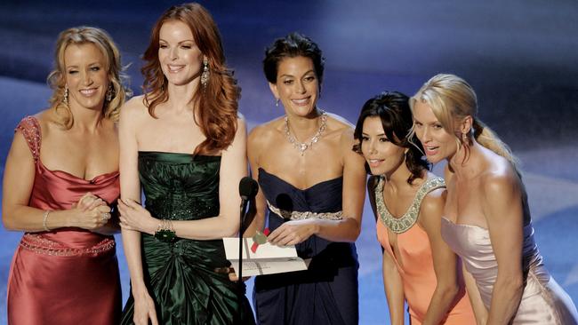 The cast at the 2005 Emmys. Picture: Mark J. Terrill/AP