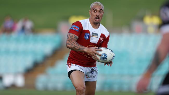 Dean Whare in action as the Glebe Dirty Reds won the 2024 Ron Massey Cup. Picture: Bryden Sharp/NSWRL