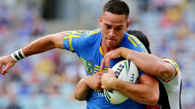 Corey Norman was superb for the Eels. pic Mark Evans