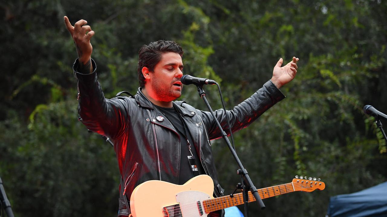 The performer cancelled scheduled appearances at three music festivals after the charge was reported early this year. Picture: AAP Image/Joel Carrett