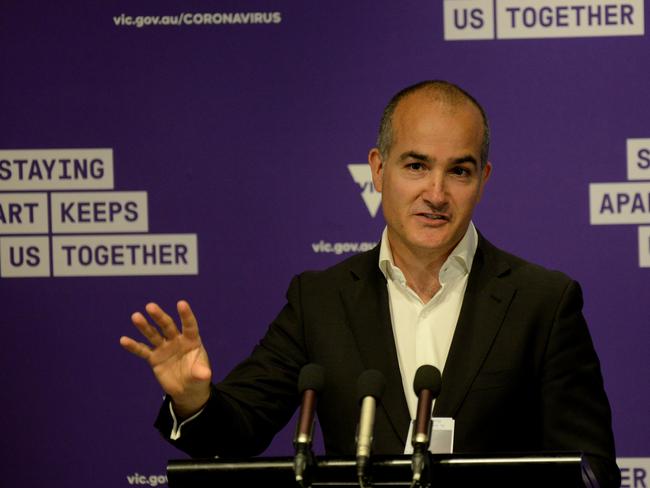 Victoria's Education Minister James Merlino. Picture: NCA NewsWire / Andrew Henshaw