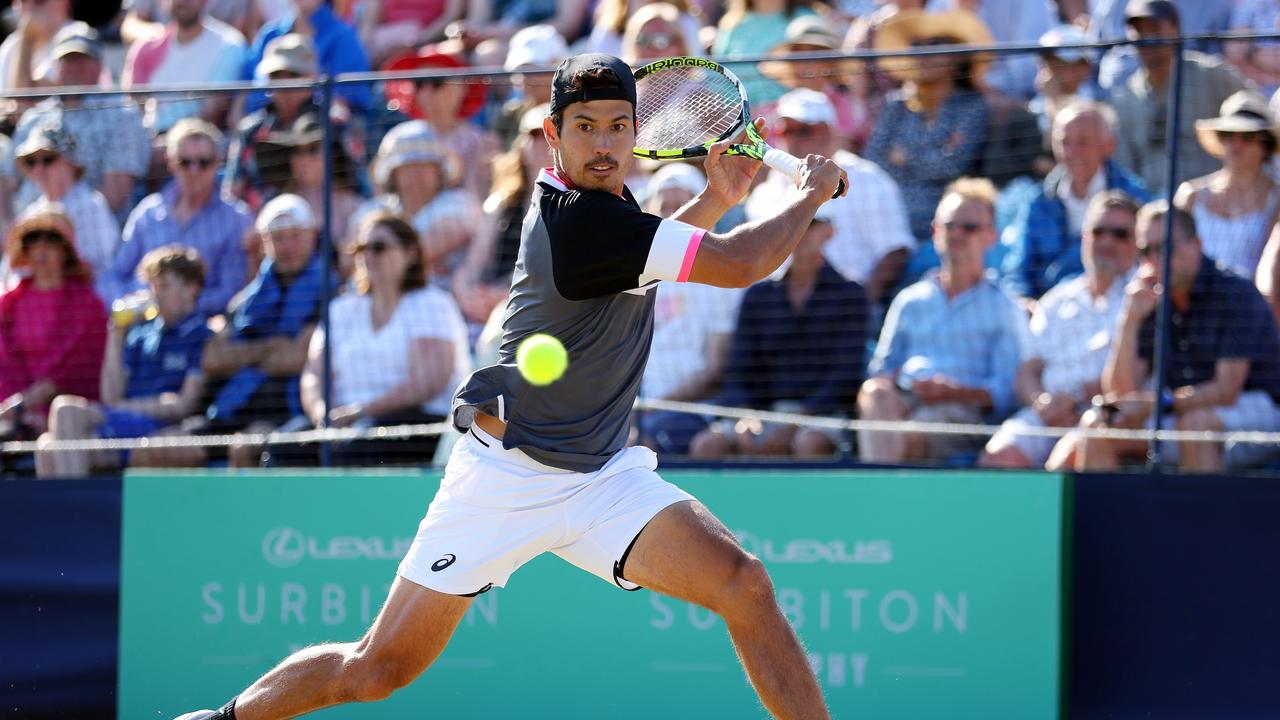 Kubler prefers the clay surface to manage his injury troubles. Picture: Getty Images