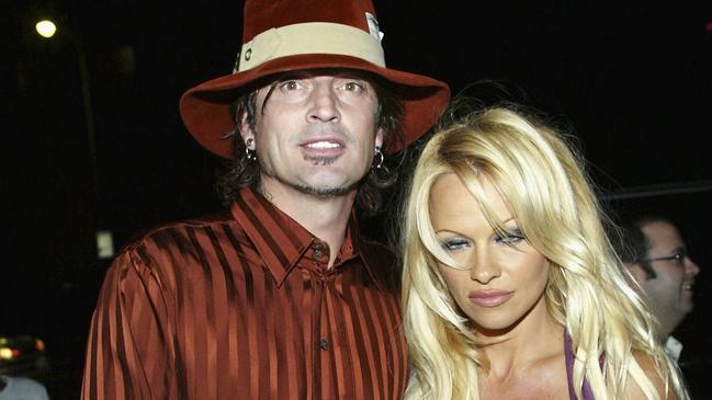 Lee is best known for his infamous romance with actress Pamela Anderson. Picture: Getty.