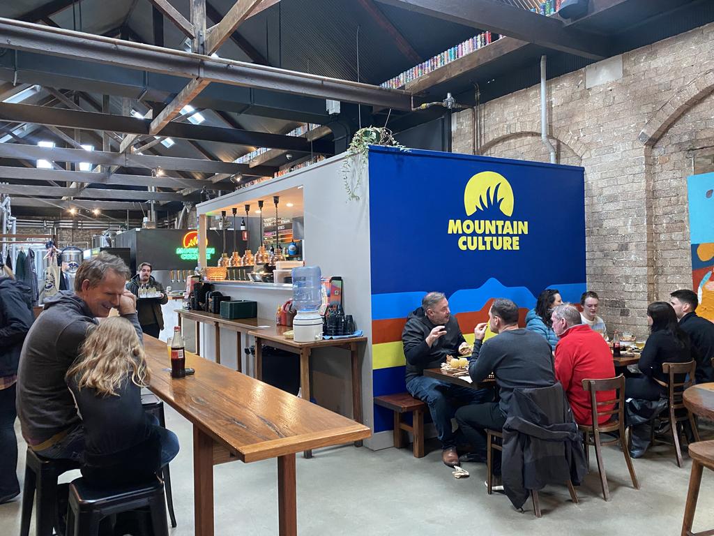 The Mountain Culture brewery at Katoomba is a great place to spend a Saturday afternoon