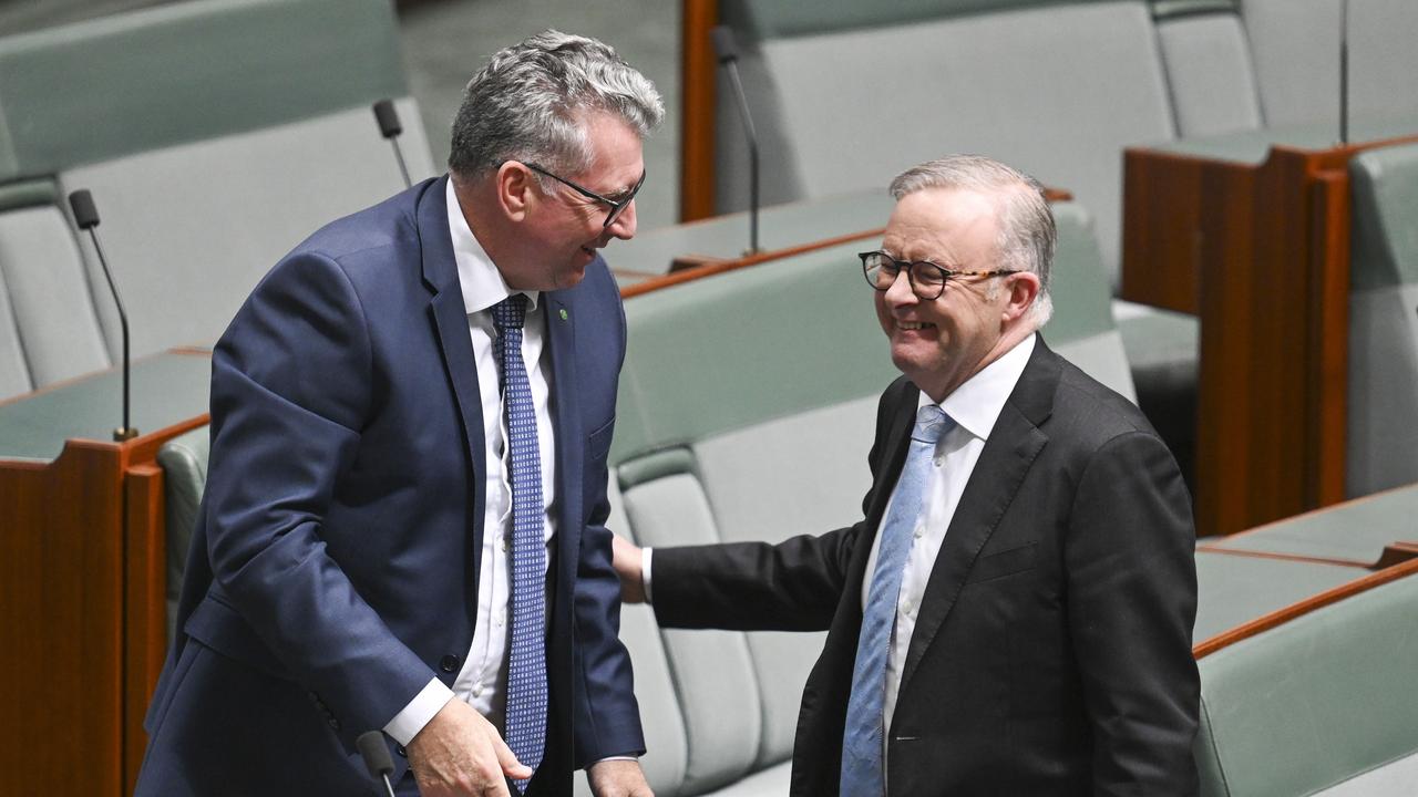 Mr Albanese is defying convention by naming a former opponent for the position. Picture: NewsWire / Martin Ollman