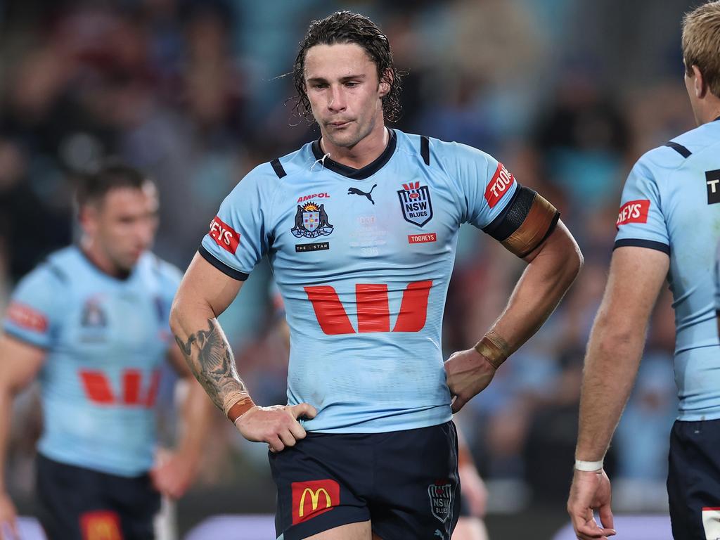 Nicho Hynes’ spot in the Blues side is under pressure. Picture: Getty Images