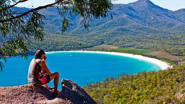 Hiking in Freycinet National Park