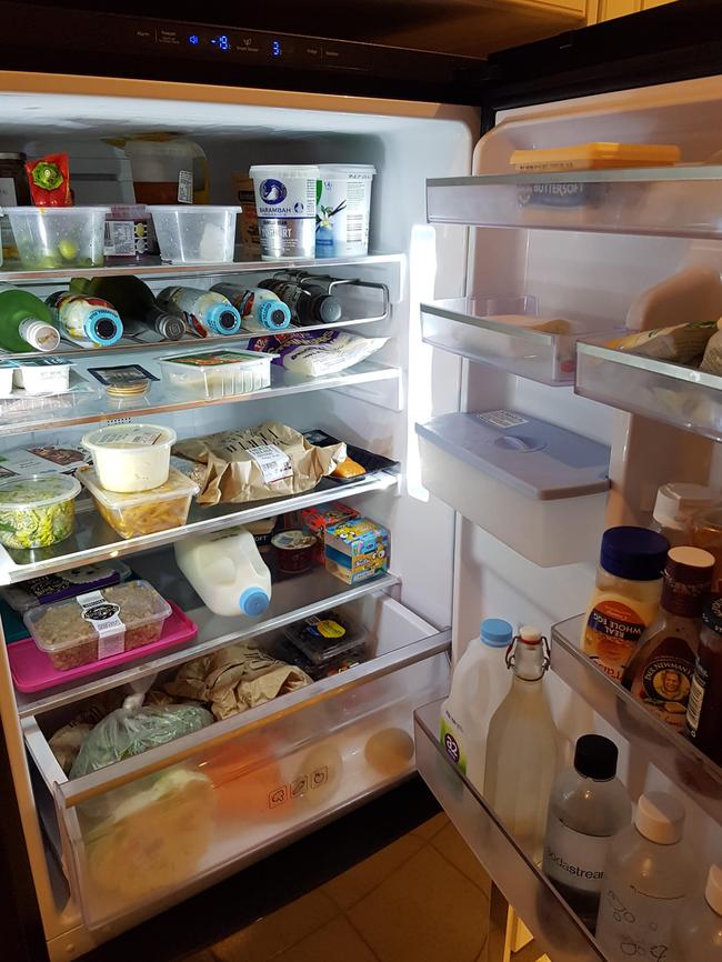 Inside Mark Beretta's fridge.