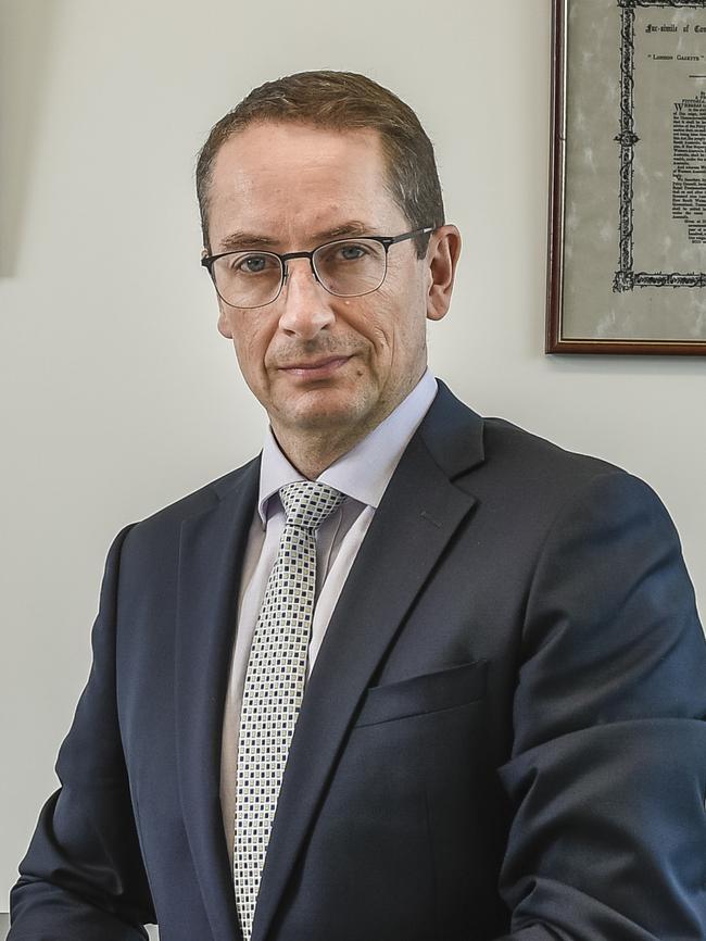 Newly appointed member of the South Australian Supreme Court of Criminal Appeal Chris Bleby.