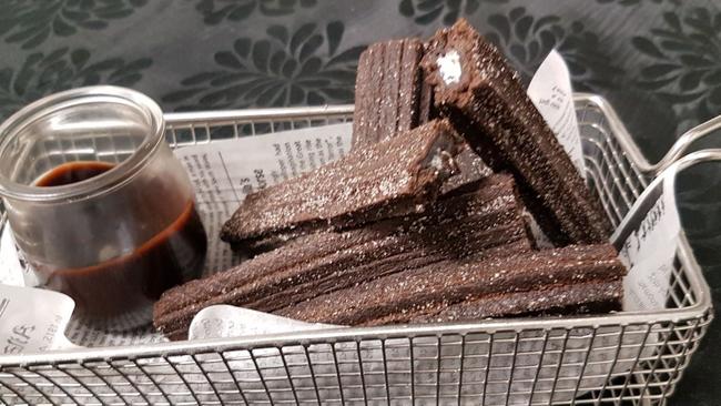 The Gold Class Lounge at Event Cinema Castle Hill are serving up Oreo Churros for a limited time only. Picture: Event Cinemas Castle Hill