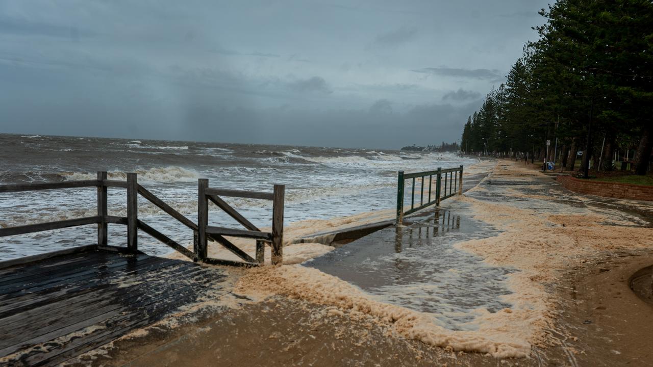 Jorge Nieto captured these photos of the King Tide hitting the Peninsula. FOR REDCLIFFE HERALD