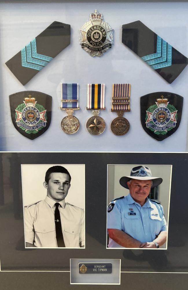 Long serving police officer Victor Arnold Tipman has been remembered as trustworthy, honest, and meticulous in his investigations by his close family and friends. Picture: Supplied.