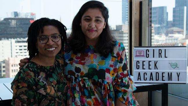 Shruti Shah and Sydney Thomas, Geek Girl Academy.