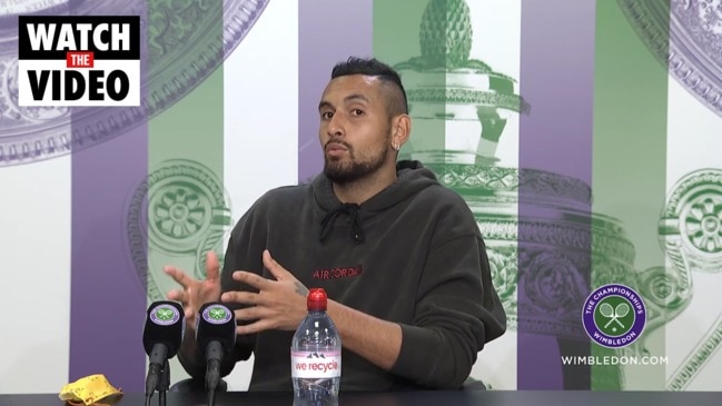 Nick Kyrgios makes revealing girlfriend remark after Wimbledon win