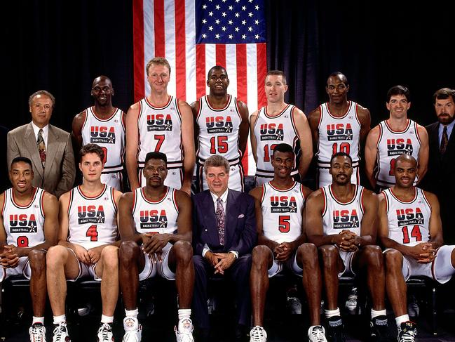 The 1992 Dream Team. Picture: Getty Images