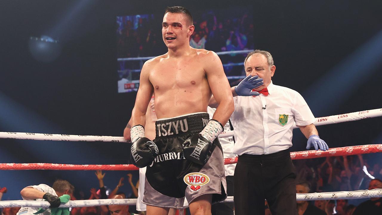 Tim Tszyu’s welterweight fight is in the balance. (Photo by Cameron Spencer/Getty Images).