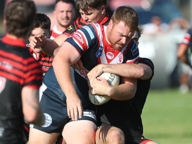 Camden prop Bailey Dickinson came up with the winning play over Collies. Picture Warren Gannon Photography