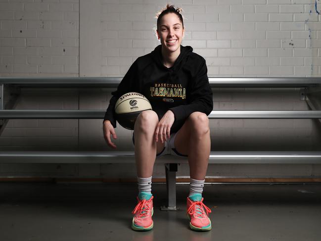 Tasmanian basketballer Taylor Mole has signed with new WNBL franchise Geelong United. Picture: Nikki Davis-Jones