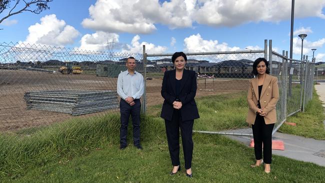 Labor has called for construction of a primary school in Gregory Hills to be fast-tracked.