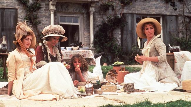 From left, Kate Winslet, Gemma Jones, Emilie Francois and Emma Thompson in the 1996 film Sense And Sensibility.