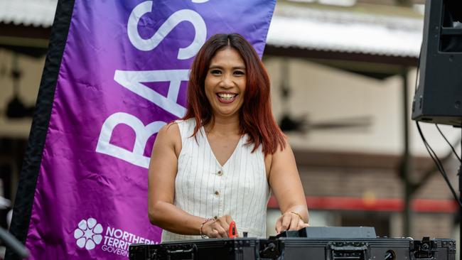 DJ Yola Dewi at the preview event to BASSINTHEGRASS 2025 at Raintree Park 13/02/2025. Picture: Pema Tamang Pakhrin