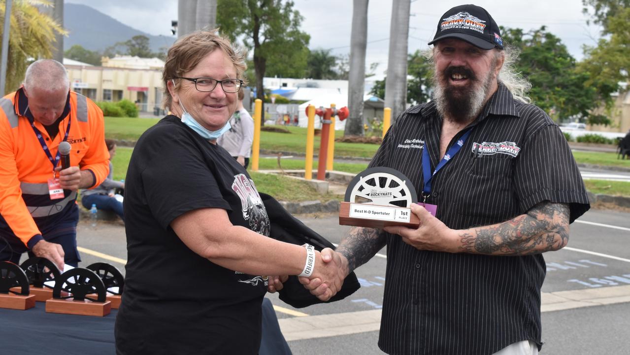 Julie Clark best Harley Davidson Sportster HOG Chapter awards