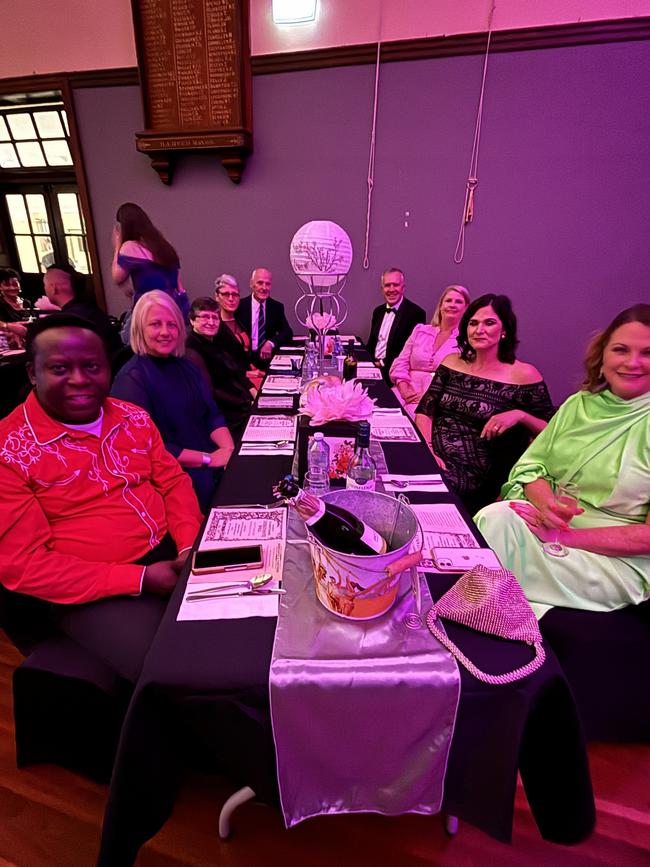 All the fun of St Mary's Debutante Ball at Maryborough City Hall.