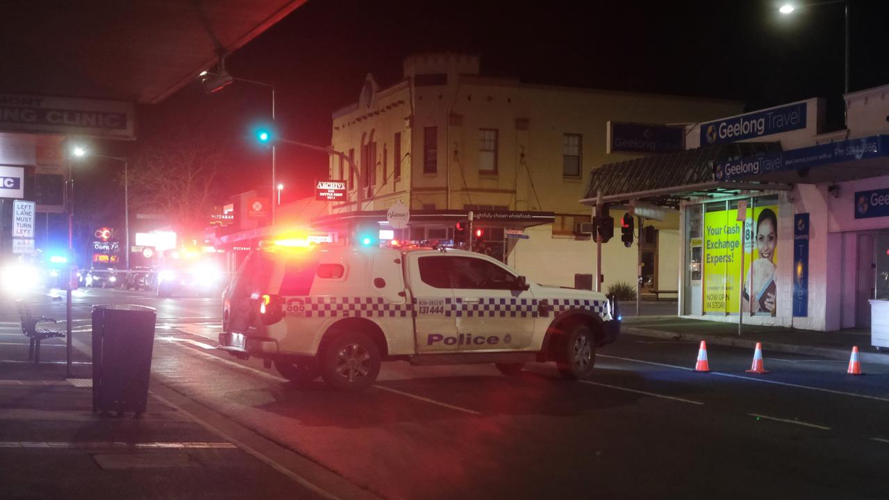 The road has been closed on High St. Photo: Shaun Viljoen.