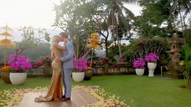 The Bachelor 2016 finale, which saw a lavish engagement for TV.