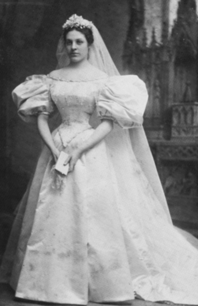 120 year old wedding dress Bride is 11th to wear gown news