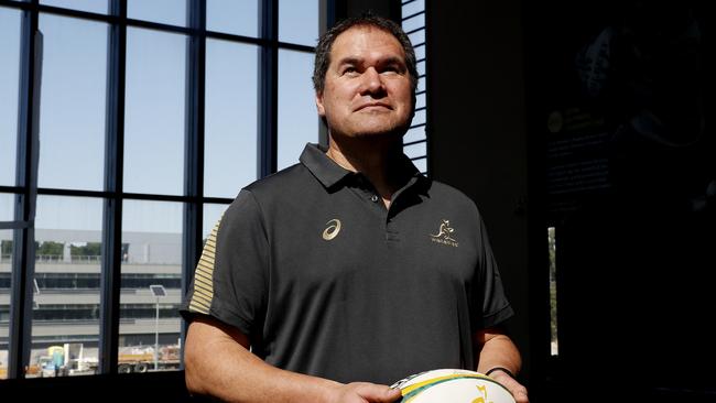 New coach Dave Rennie’s first games in charge of the Wallabies could be as part of a “Possibles v Probables” series. Picture: Nikki Short