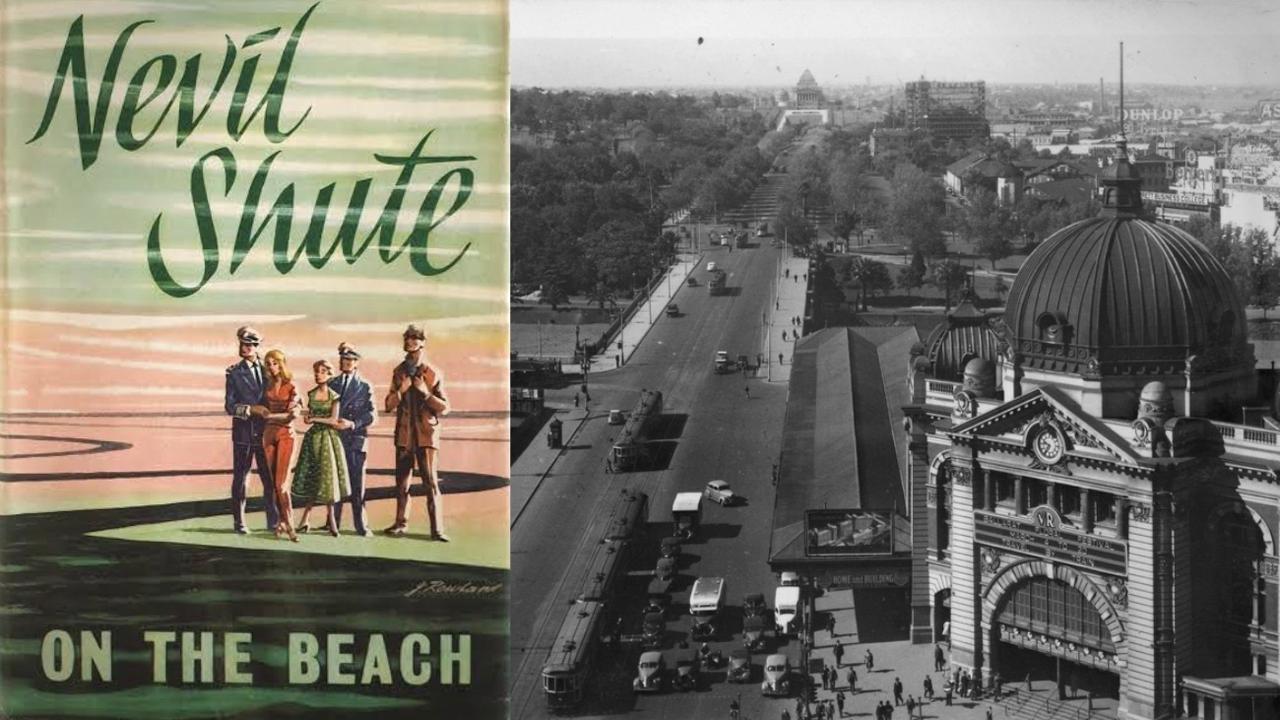 Nevil Shute’s novel On The Beach was inspired by 1950s Melbourne and heavily influenced by the Cold War. Picture: State Library of Victoria