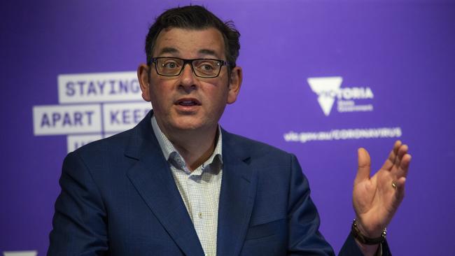 Premier Daniel Andrews last week issued an “unreserved apology” to all Victorians. Picture: NCA NewsWire/Wayne Taylor