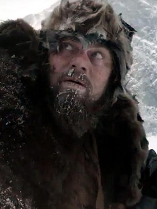 Cold comparison. DiCaprio in The Revenant.