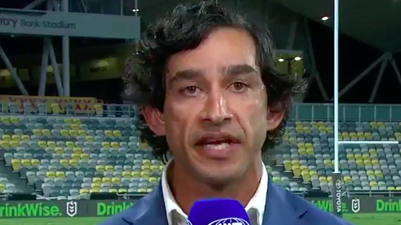 Club legend Johnathan Thurston unloads on the Cowboys.