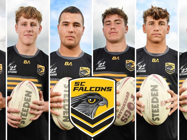 Sunshine Coast Falcons Cyril Connell and Mal Meninga Cup 2025 season previews. Pictures: Patrick Woods.