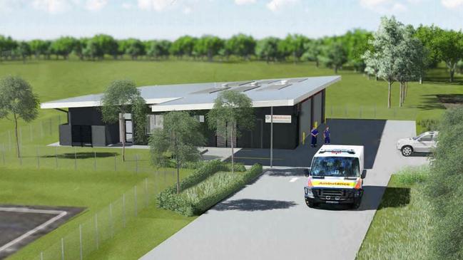 Iluka Ambulance Station architecture plans