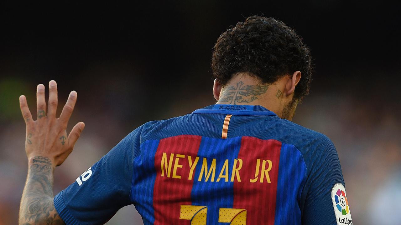 Neymar believes Barcelona owe him a hefty amount.