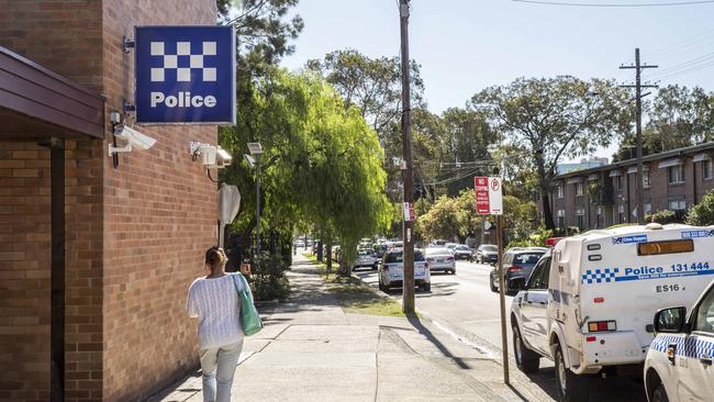 Waverley Police station in Sydney’s east. Picture: Damian Shaw