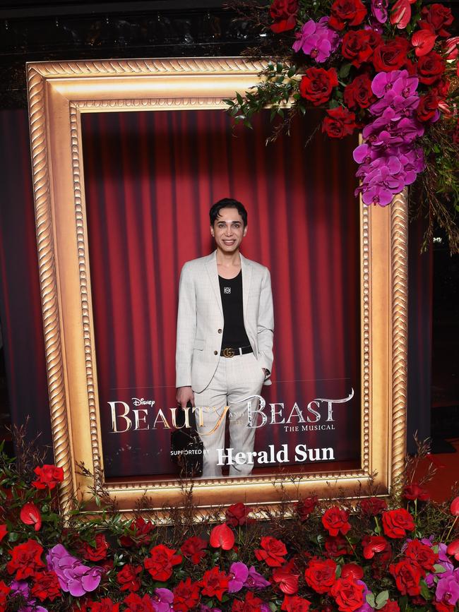 Opening night: Beauty and The Beast at Her Majestys Theatre, Melbourne. Picture: Josie Hayden