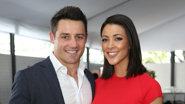 Cooper Cronk and Tara Rushton. Picture: Julie Kiriacoudis