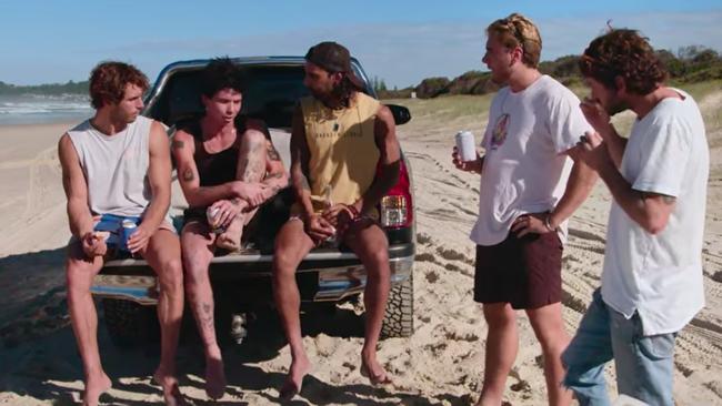 Byron Baes stars at Seven Mile Beach in Lennox Head, Ballina. Picture: Netflix